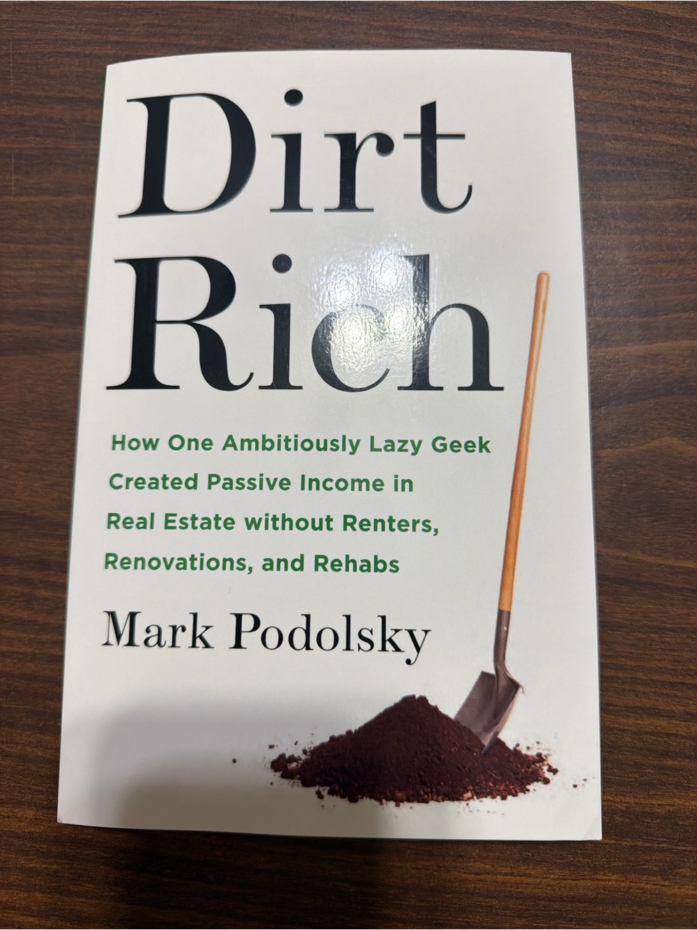 Dirt Rich - White Cover Personal Finance Book